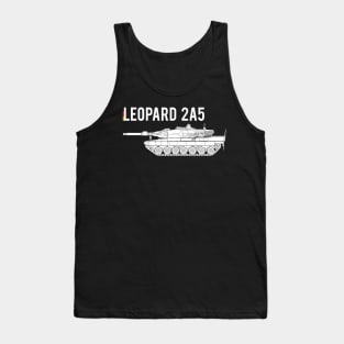 Crazy about tanks! German MBT Leopard 2A5 Tank Top